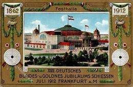 Schützenfest Frankfurt (6000) XVII Deutsches Bundes U. Goldenes Jubiläumsschießen 1912 I-II - Other & Unclassified