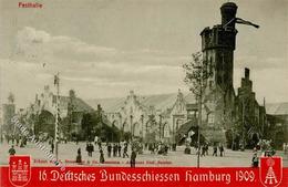 Schützenfest Hamburg (2000) 16. Deutsches Bundesschießen 1909 I-II - Other & Unclassified