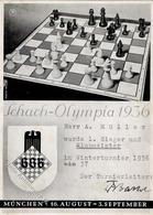 Schach München (8000) Olympia 1936  I-II - Schach