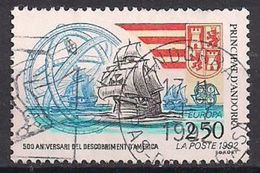 Andorra Franz.  (1992)  Mi.Nr.  437  Gest. / Used  (4ew09)  EUROPA - Used Stamps