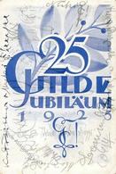 Studentika DRESDEN - 25 GILDE-Jubiläum 1925, Ecke Gestoßen, II - Non Classificati