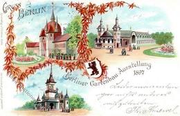 Berlin (1000) Gartenbau Ausstellung 1897 I-II Expo - Sonstige & Ohne Zuordnung