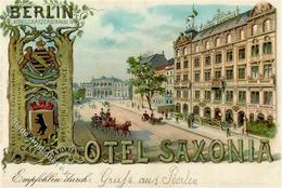 Kreuzberg (1000) Cafe Hotel Saxonia Königgrrätzerstraße 10 KEINE AK I-II - Andere & Zonder Classificatie