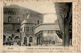 Kreuzberg (1000) Eingang Hochbahnhof Gotschiner Straße  1902 I-II - Andere & Zonder Classificatie