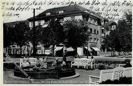 Mariendorf (1000) Kaiserstraße Ecke Rathaus-Straße Litfaßsäule I-II (fleckig) - Altri & Non Classificati