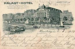 Hamburg (2000) Palast Hotel  1914 I-II - Andere & Zonder Classificatie