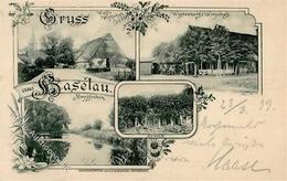 Haselau (2081) Gasthaus Wulf Gasthaus Wüstenberg 1899 I-II - Andere & Zonder Classificatie