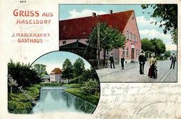 Haseldorf (2081) Gasthaus Marckmann 1904 II (Stauchung, Fleckig VS) - Andere & Zonder Classificatie