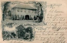 Rellingen (2084) Gasthaus Timm 1898 II (fleckig VS/RS) - Andere & Zonder Classificatie