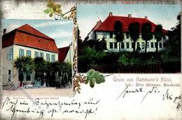 Bleckede (2122) Hotel Hartmann 1904 II (Ecken Abgestoßen, Stauchung) - Andere & Zonder Classificatie