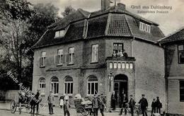 Dahlenburg (2121) Postamt Postkutsche 1909 I- - Andere & Zonder Classificatie