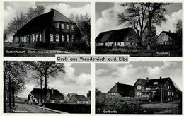 Wendewisch (2122) Gasthaus Postamt Kolonialwarenhandlung Otto Meyer I-II - Andere & Zonder Classificatie