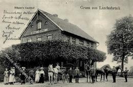 Landesbrück (2161) Gasthaus Mügge 1909 I-II (Stauchung) - Andere & Zonder Classificatie