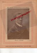 75- PARIS -PROTEGE CAHIER- IMPRIMERIE DUCOURTIEUX LIMOGES-NOS GRANDS REPUBLICAINS XIX E SIECLE-EMILE LITTRE - Colecciones & Series