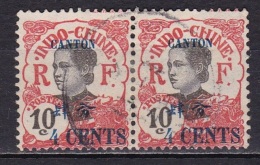 Canton N°71 X 2 - Used Stamps