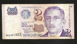 SINGAPORE - 2 DOLLARS - Singapur