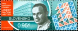 SK 2017-22  Jozef Vlček (1902 – 1971), SLOVAKIA, 1 X 1v, MNH - Nuevos