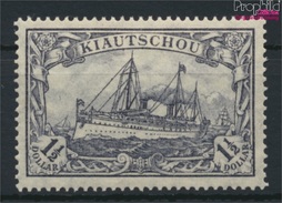 Kiautschou 36II A Mit Falz 1918 Schiff Kaiseryacht Hohenzollern (9119888 - Kiaochow