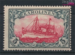 Karolinen (Dt.Kolonie) 19 Postfrisch 1901 Schiff Kaiseryacht Hohenzollern (9120248 - Islas Carolinas