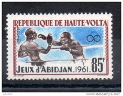 HAUTE VOLTA, Boxing, Boxe, Yvert N° 106 Neuf Sans Gomme - Boxen