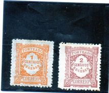 B - 1915 Portogallo - Segnatasse (linguellati) - Unused Stamps