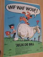 CLIP118 : PUBLICITE De REVUE SPIROU Avec BOULE ET BILL Par ROBA  Découpée Dans Une Revue Des 70's , Page A4 - Boule Et Bill