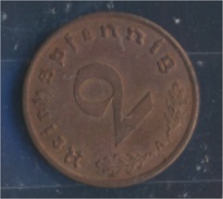 Deutsches Reich Jägernr: 362 1939 A Stgl./unzirkuliert Bronze 1939 2 Reichspfennig Reichsadler (7862395 - 2 Reichspfennig