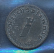 Deutsches Reich Jägernr: 369 1942 A Stgl./unzirkuliert Zink 1942 1 Reichspfennig Reichsadler (7879607 - 1 Reichspfennig
