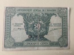 50 Cents 1942 - Indochine