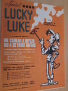 CLIP118 : PUBLICITE De REVUE SPIROU Avec LUCKY LUKE Par MORRIS Découpée Dans Une Revue Des 70's, Page A4 - Lucky Luke