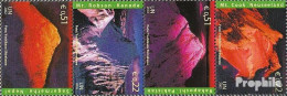 UNO - Wien 363-366 Viererstreifen (kompl.Ausg.) Postfrisch 2002 Int. Jahr Der Berge - Unused Stamps