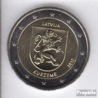 Lettland 2017 Stgl./unzirkuliert Auflage: 530.000 Stgl./unzirkuliert 2017 2 Euro Kurland - Latvia