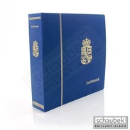 Schaubek A-806/03B Album Denmark 2010-2017 Brillant, In A Blue Screw Post Binder, Vol. III, Without Slipcase - Reliures Et Feuilles