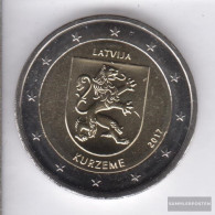 Latvia 2017 Stgl./unzirkuliert Reprint: 530.000 Stgl./unzirkuliert 2017 2 Euro Kurland - Letonia