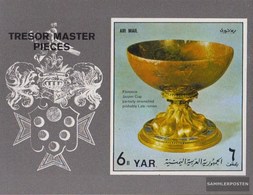 North Yemen (Arab Republic.) Block184 (complete Issue) Unmounted Mint / Never Hinged 1972 Treasures - Yemen