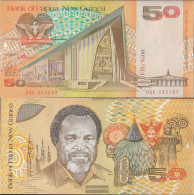 Papua-Guinea Pick-number: 11a Uncirculated 1989 50 Kina - Papoea-Nieuw-Guinea