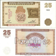 Armenien 34a Bankfrisch 1993 25 Drams - Armenien