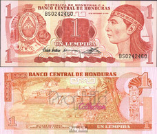 Honduras Pick-Nr: 71 Bankfrisch 1992 1 Lempira - Honduras