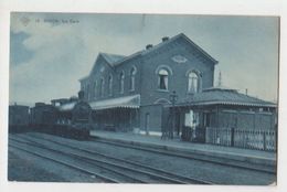 Cpa    Dison Train En Gare  1913 - Dison