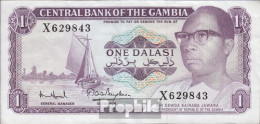 Gambia Pick-Nr: 4f Bankfrisch 1971 1 Dalasi - Gambie