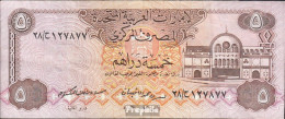 Vereinigte Arabische Emirate Pick-Nr: 7a Bankfrisch 1982 5 Dirhams - United Arab Emirates