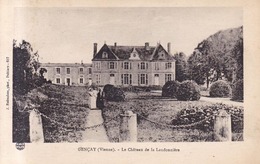 Gençay Le Chateau De La Laudonniere 1930 - Gencay