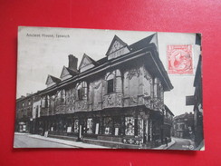 CPA PHOTO ROYAUME UNI ANCIENT HOUSE IPSWICH - Ipswich