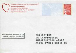 PAP REPONSE (Luquet RF) "Fédération Française De Cardiologie" - Prêts-à-poster: Réponse /Luquet