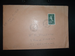LETTRE TP CHAMPIONNAT DU MONDE HAND BALL 0,80 OBL.25-5-1970 PARIS SERVICE PHILATELIQUE DES PTT - Postal Rates