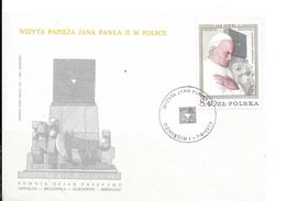 SOBRES EUROPA  ///  (R) POLONIA JUAN PABLO II  1979 - FDC
