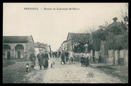 TARN ET GARONNE -  BRESSOLS - Anvenue De Labastide-St-Pierre.( Ed.Orliac) Carte Postale - Bressols