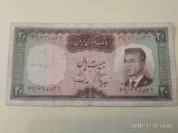 20 Rial 1965 - Irán
