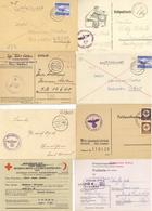 Feldpost WK II Partie Mit über 600 Briefen Und Karten Dabei Viel Kriegsgefangenenpost I-II - Guerra 1939-45