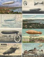 Zeppelin Und Luftschiffe Partie Mit Circa 150 Ansichtskarten Vor 1945 Auch Bessere Karten Dabei I-II Dirigeable - Airships